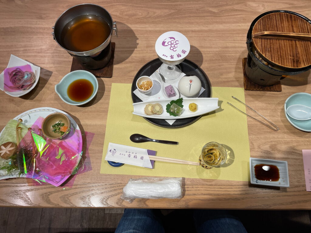 石和温泉ホテル夕食