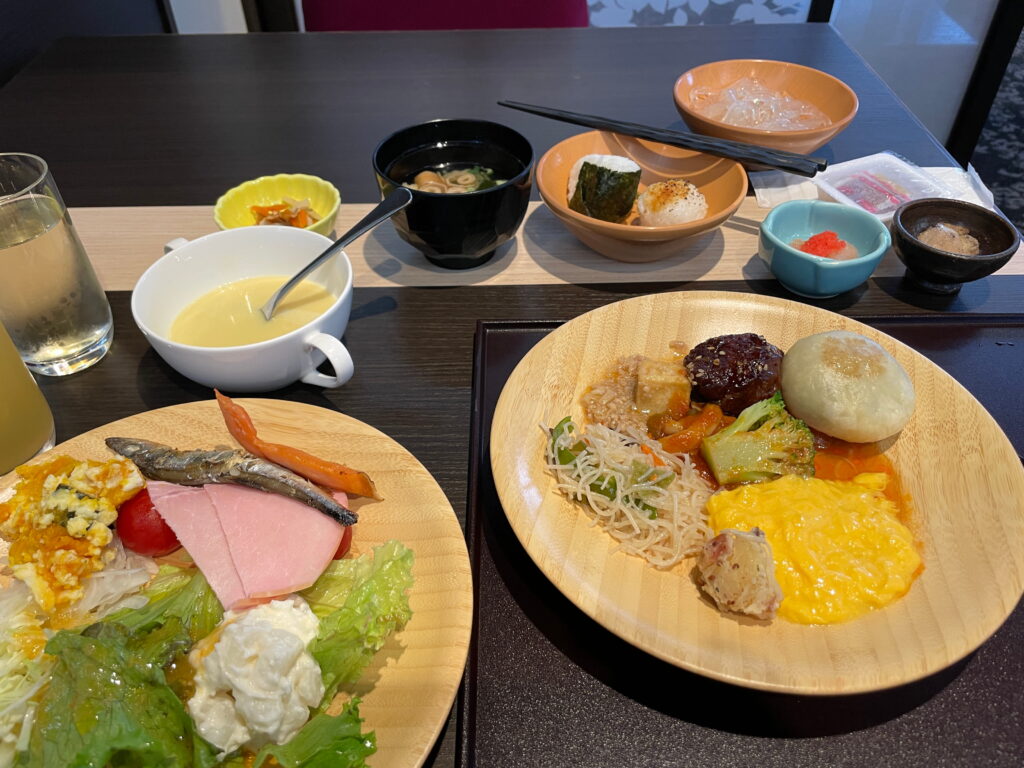 諏訪湖ホテル朝食